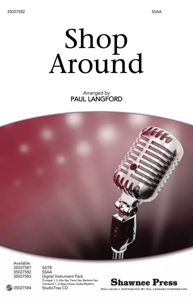 Shop Around - Robinson/Gordy/Langford - SSAA