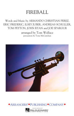 Hal Leonard - Fireball - Pitbull/Wallace - Marching Band - Gr. 3