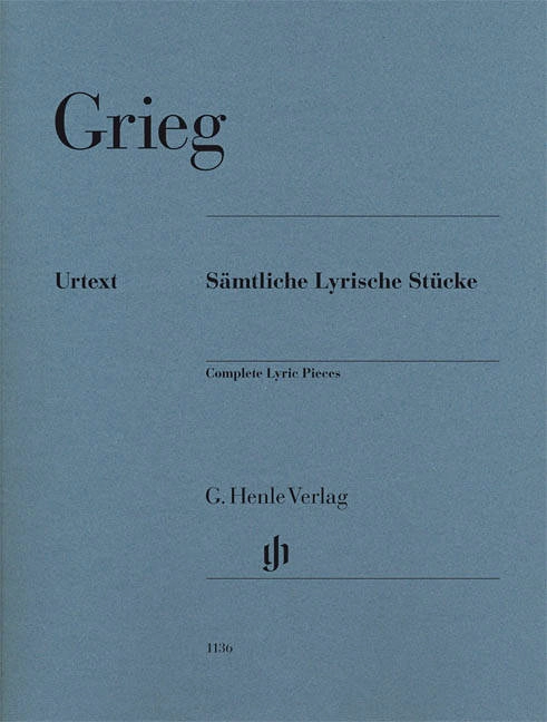 Complete Lyric Pieces - Grieg/Heinemann/Steen-Nokleberg - Piano - Book