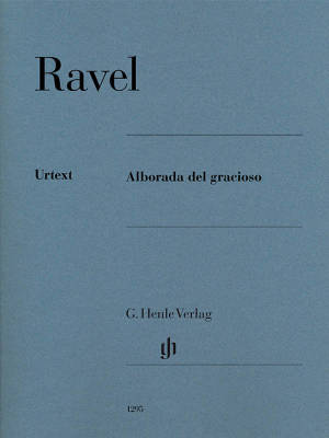 G. Henle Verlag - Alborada del gracioso - Ravel/Jost - Piano - Book
