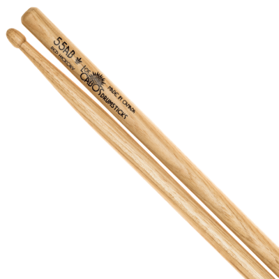 Los Cabos Drumsticks - 55AB Sticks - Red Hickory
