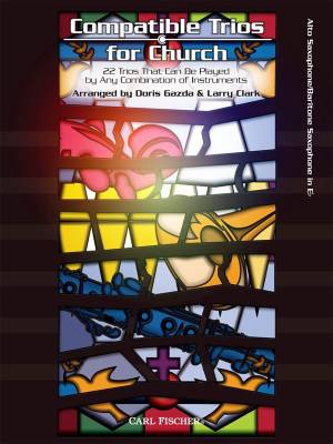 Carl Fischer - Compatible Trios for Church - Alto Saxophone, Baritone Saxophone - Book