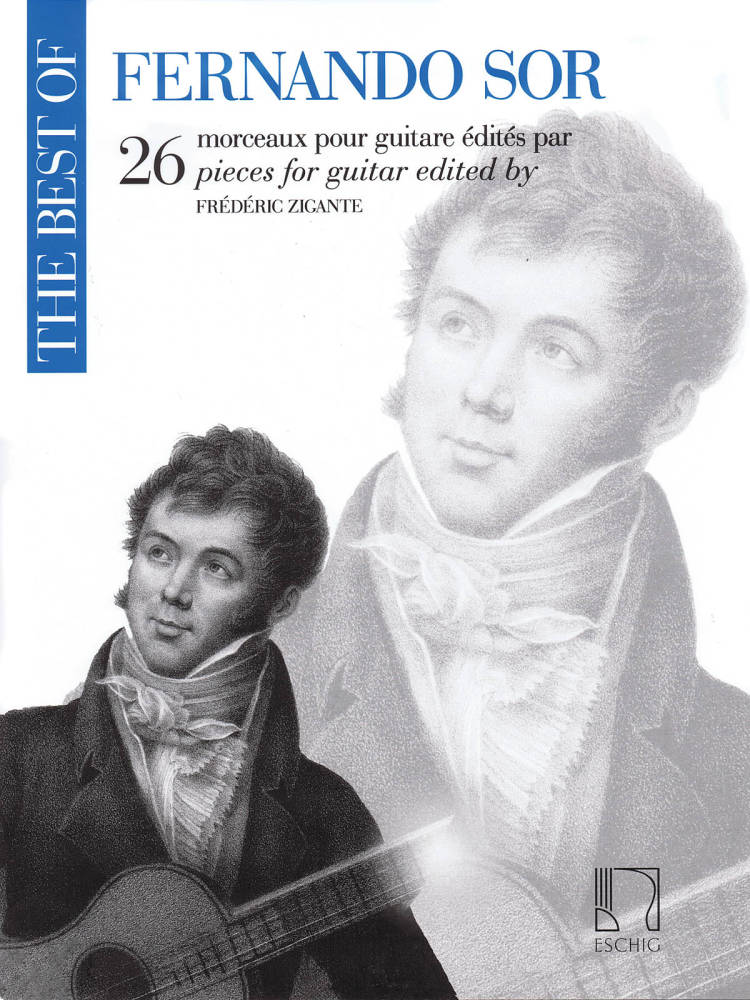 The Best of Fernando Sor: 26 Pieces for Guitar - Sor/Zigante - Classical Guitar - Book