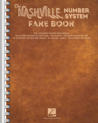 Hal Leonard - The Nashville Number System Fake Book - de Clercq - Guitar - Book