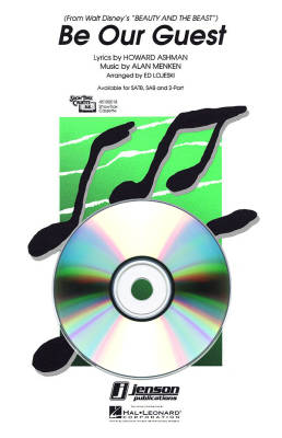 Hal Leonard - Be Our Guest (from Beauty and the Beast) - Menken/Ashman/Lojeski - StudioTrax CD