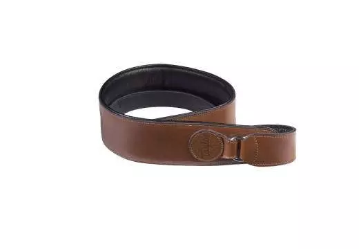 Badge Guitar Strap - Tan