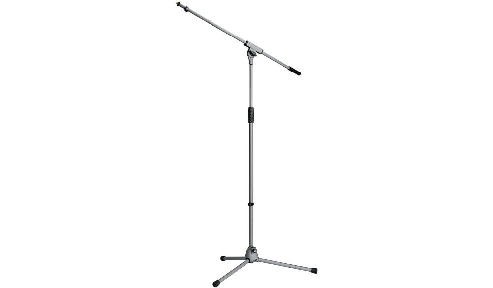 Microphone Stand with Soft Touch - Grey
