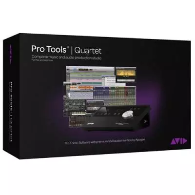 Pro Tools Quartet Bundle with 1 Year Subscription