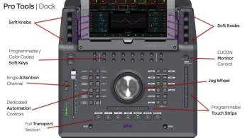 Pro Tools Dock EUCON-Aware Control Surface