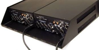 Two-Space Rack Shelf for Lynx Hilo Converters
