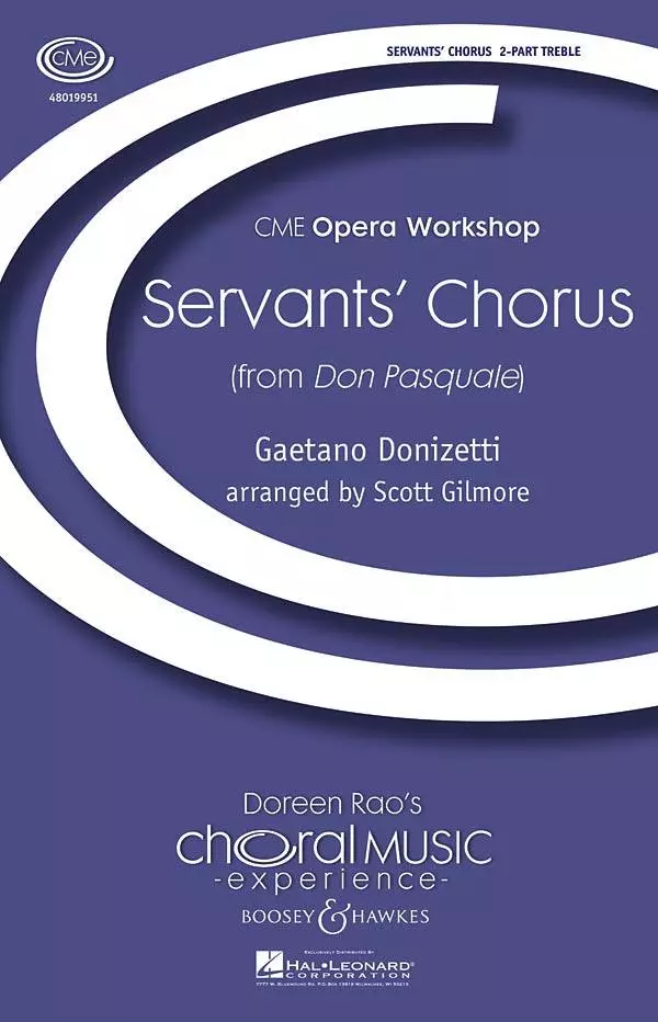 Servants\' Chorus (from Don Pasquale) - Donizetti/Gilmore - 2pt
