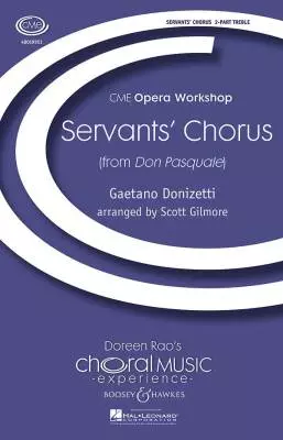Servants\' Chorus (from Don Pasquale) - Donizetti/Gilmore - 2pt