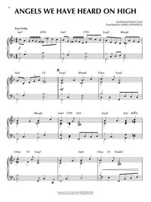 Sacred Christmas Carols: Jazz Piano Solos Series Volume 39 - Piano - Book