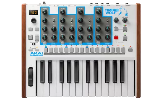 Timbre Wolf - Synth analogue polyphonique  4 voix