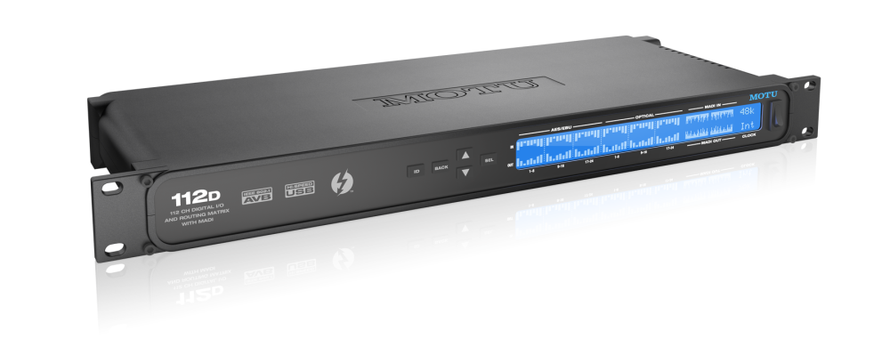 112-channel Thunderbolt Audio Interface