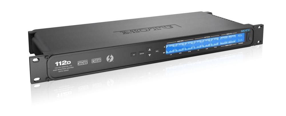 112-channel Thunderbolt Audio Interface