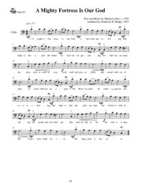 Hymns & Gospel Tunes for Cello & Piano - Bratt/Ligon - Book/Audio & PDF Online