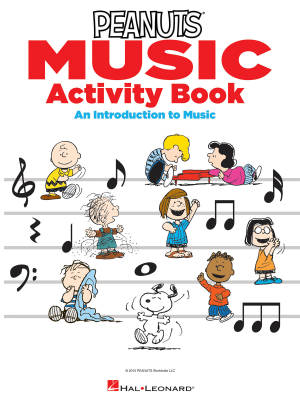 Hal Leonard - The Peanuts Music Activity Book - Guaraldi - Book