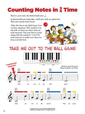 The Peanuts Music Activity Book - Guaraldi - Book