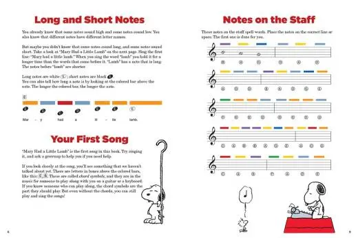 The Peanuts Music Activity Book - Guaraldi - Book