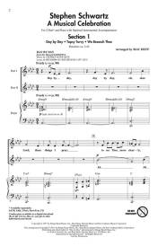 Stephen Schwartz -- A Musical Celebration (Choral Medley) - Huff - 2pt