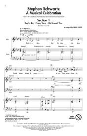 Stephen Schwartz -- A Musical Celebration (Choral Medley) - Huff - ShowTrax CD