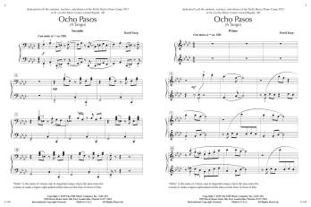 Ocho Pasos - Karp - Intermediate/Late Intermediate Piano Duet (1 Piano, 4 Hands)