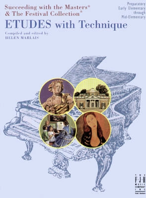 FJH Music Company - Etudes with Technique, Preparatory - Marlais - Piano - Book