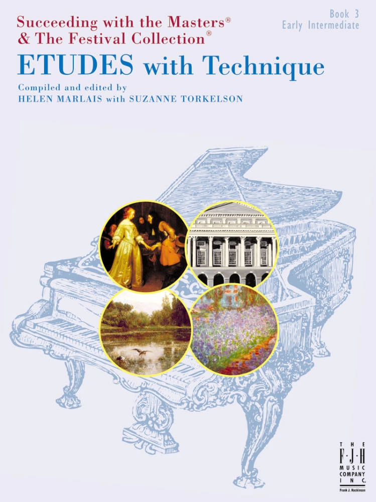 Etudes With Technique, Book 3 - Marlais/Torkelson - Piano - Book