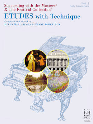 FJH Music Company - Etudes With Technique, Book 3 - Marlais/Torkelson - Piano - Book