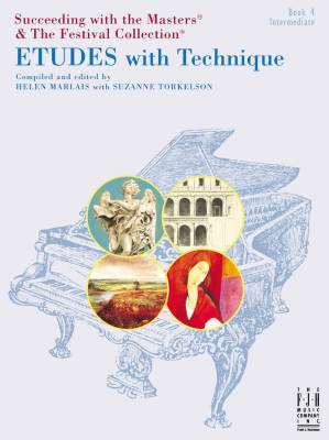 FJH Music Company - Etudes With Technique, Book 4 - Marlais/Torkelson - Piano - Book
