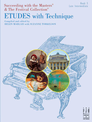 FJH Music Company - Etudes With Technique, Book 5 - Marlais/Torkelson - Piano - Book