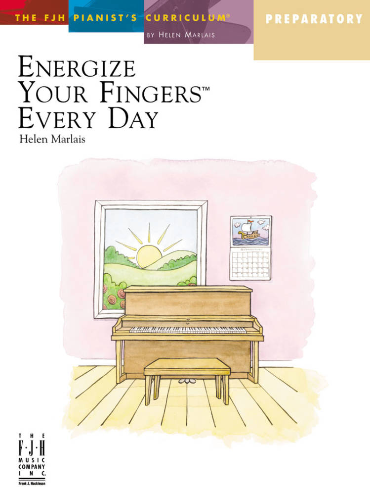 Energize Your Fingers Every Day, Preparatory - Marlais - Piano - Book