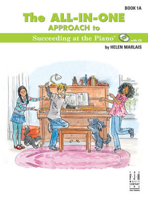 FJH Music Company - The All-In-One Approach to Succeeding at the Piano, Book 1A - Marlais - Book/CD