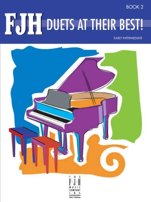 FJH Music Company - Duets At Their Best! Book 2 - Various - Piano Duet - Book