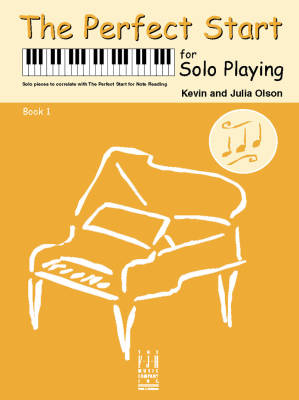 FJH Music Company - The Perfect Start for Solo Playing, Book 1 - Olson - Piano - Book
