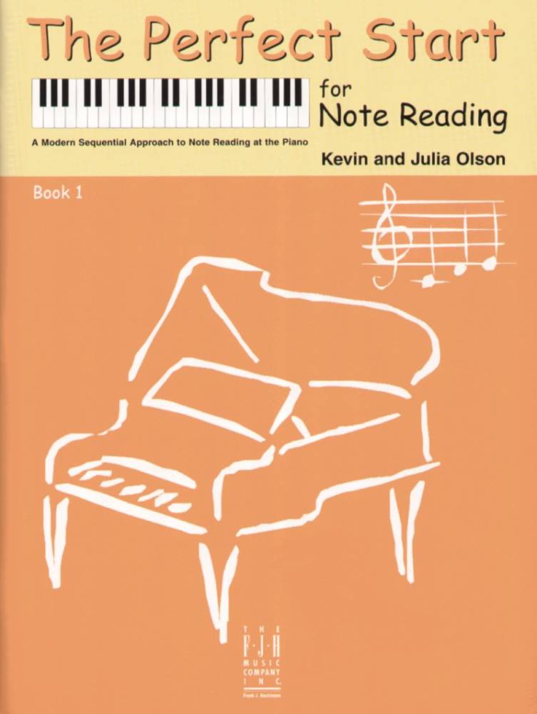 The Perfect Start for Note Reading, Book 1 - Olson - Piano - Book