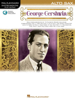 George Gershwin: Instrumental Play-Along for Alto Sax - Gershwin - Book/Audio Online