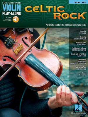 Celtic Rock: Violin Play-Along Volume 52 - Book/Audio Online