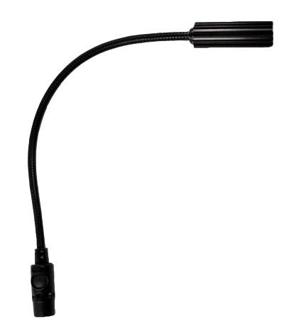 18\'\' Detachable Gooseneck Lamp, 4-Pin XLR