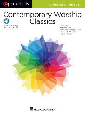 Contemporary Worship Classics - C Instruments T.C. - Book/Audio Online