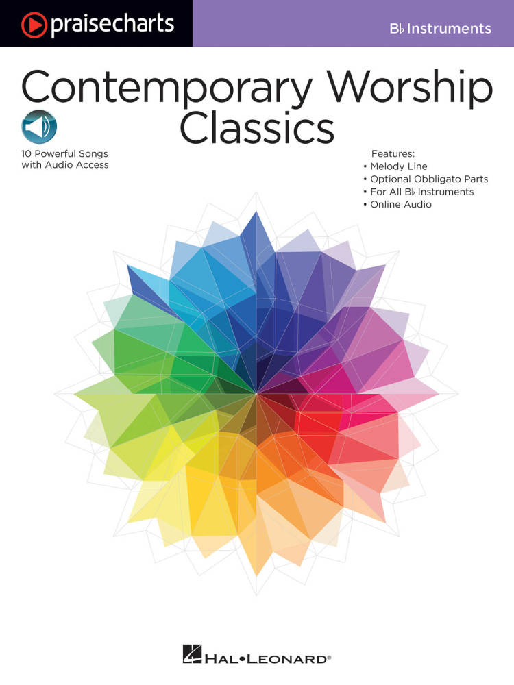 Contemporary Worship Classics - Bb Instruments - Book/Audio Online