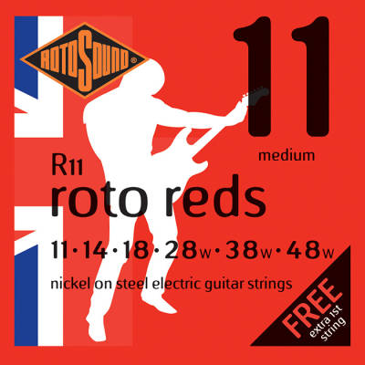 Rotosound - Nickel 11-48 Med Electric Strings