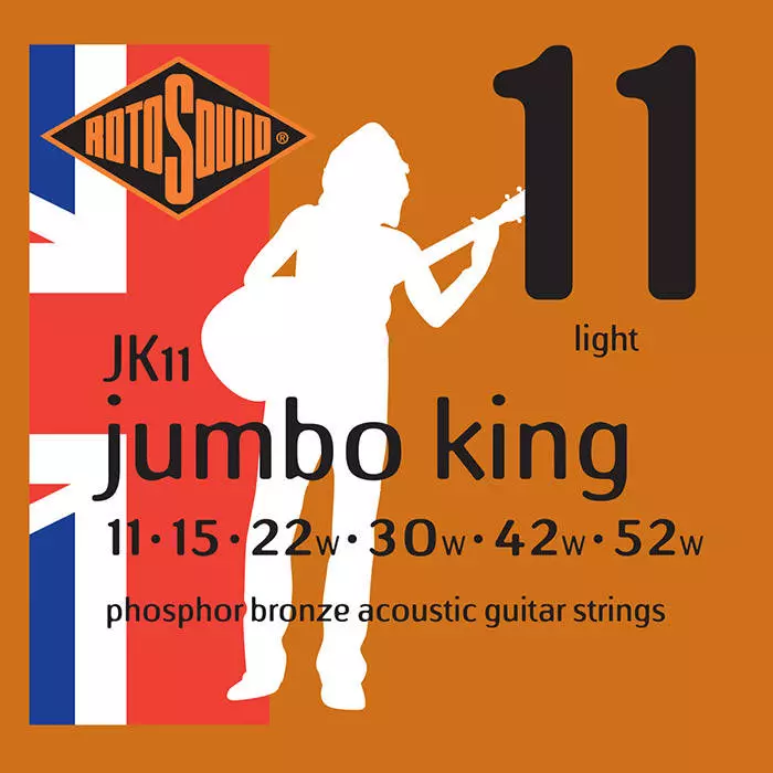 Phosphor Bronze 11-52 Light Acoustic Strings