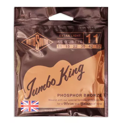 Rotosound - Phosphor Bronze 11-52 Light Acoustic Strings