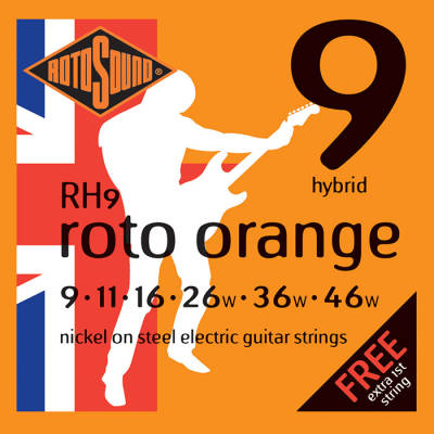 Rotosound - Nickel 9-46 Light Hybrid Electric Strings