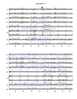 Street Smart - Beach/Shutack - Jazz Ensemble - Gr. 1