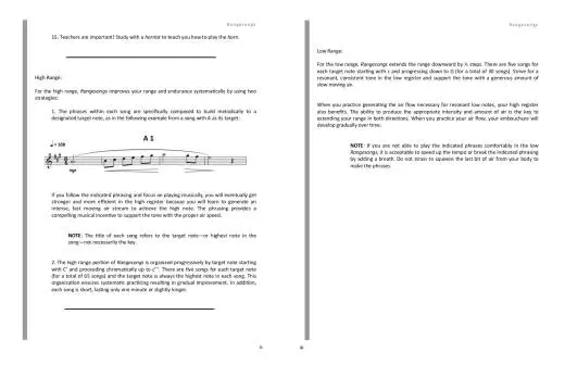 Rangesongs For Horn - French - Book