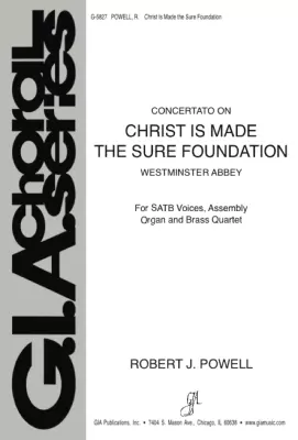 Christ Is Made the Sure Foundation - Purcell/Powell - SATB