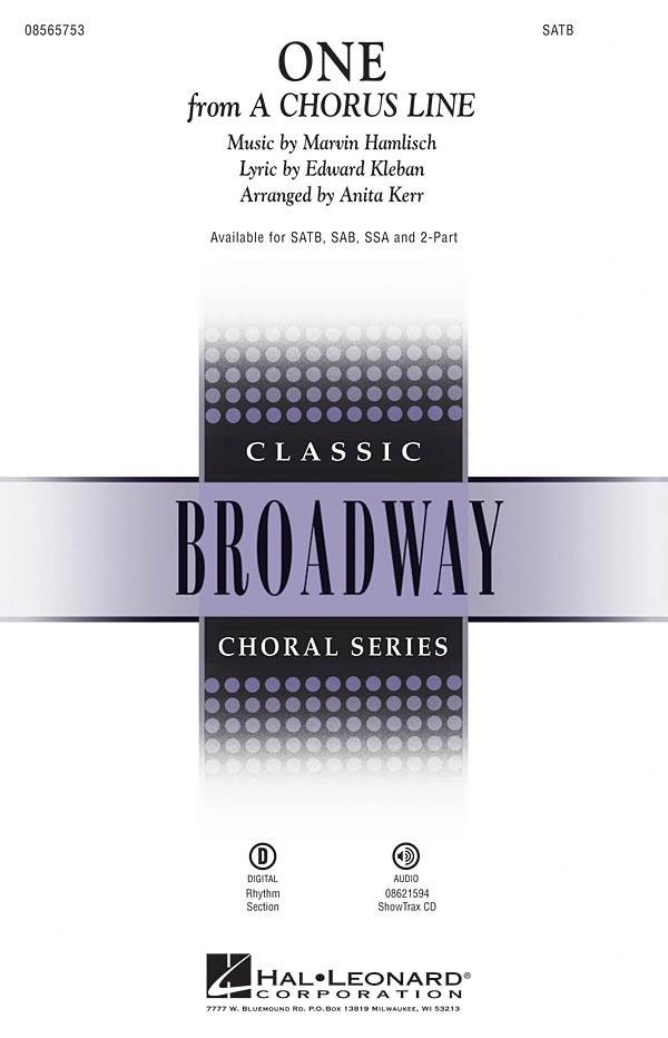 One (from A Chorus Line) - Kleban/Hamlisch/Kerr - SATB